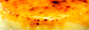 チーズケーキ表面